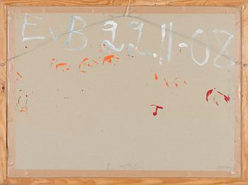 Eero von Boehm, Still life with fruit by the sea.