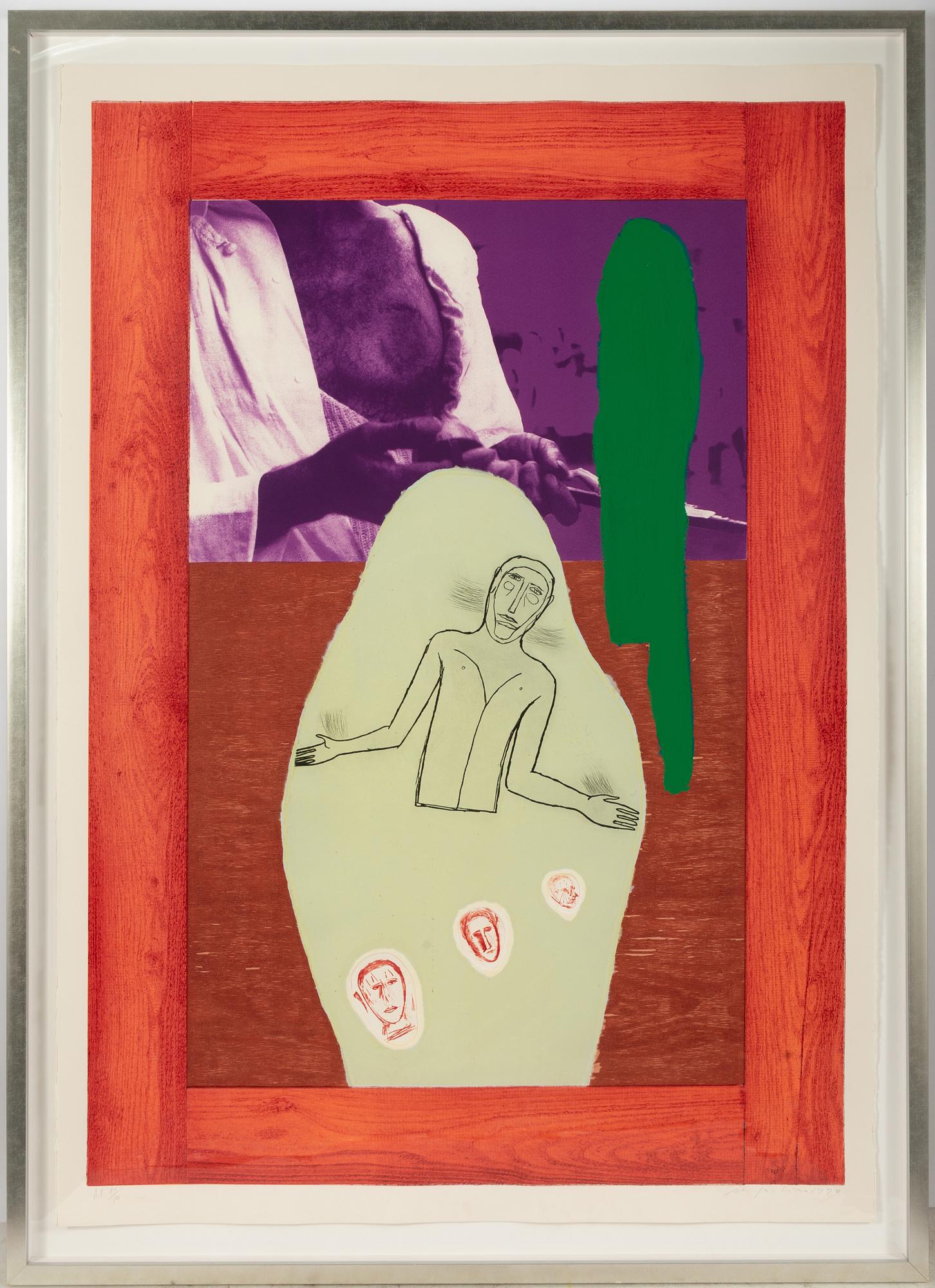 Mimmo Paladino, "Essere portato in Carro".