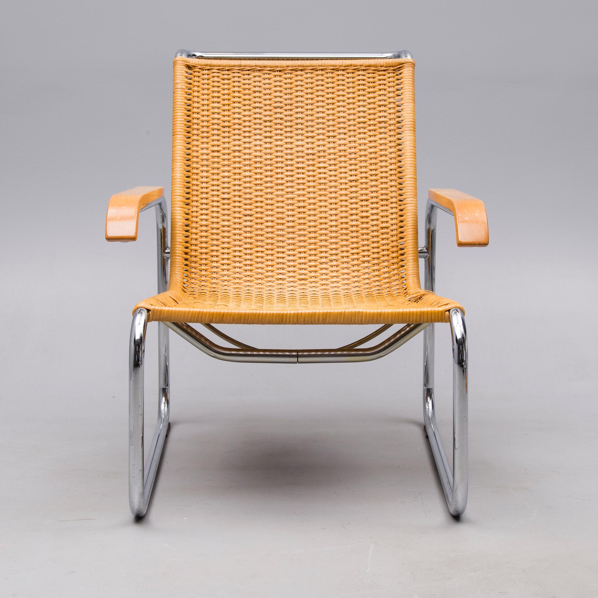 FÅTÖLJ, S35, Marcel Breuer. Inhandlad på Artek under 1970-talet.