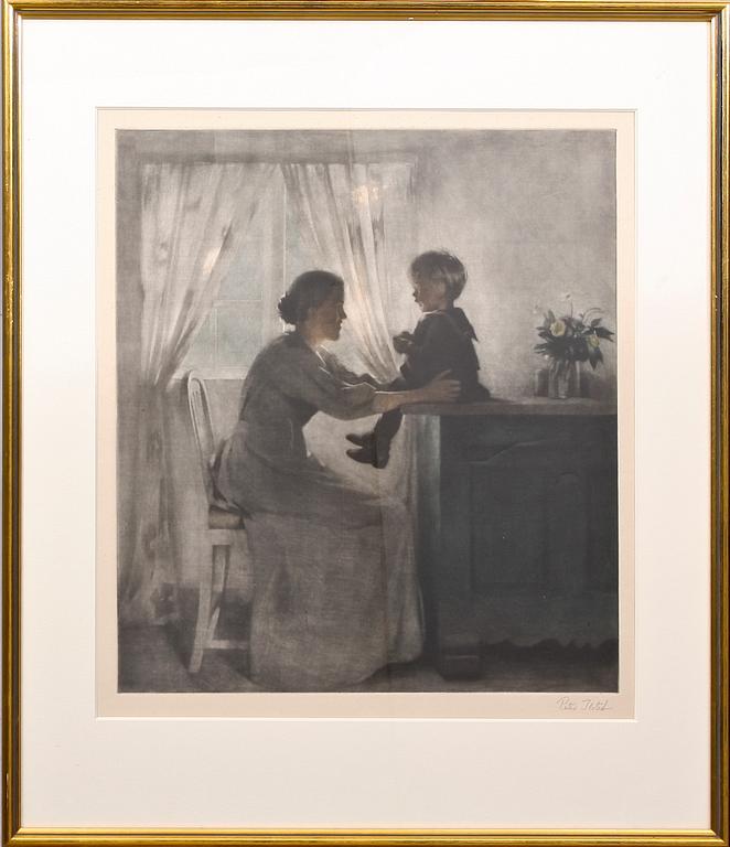 PETER ILSTED, mezzotint, sign.