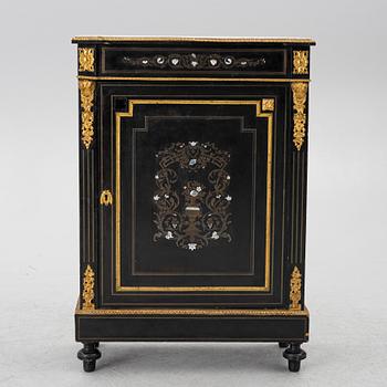 Cabinet, Boulle style, probably France, early 20th century.