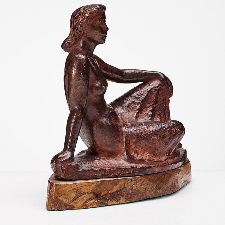 DAVID WRETLING, bronze sculpture, signed David Wretling, numbered 1/10.