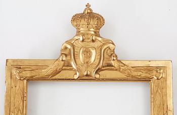 RAM, av Carl Corssar (spegelmakare i Stockholm 1791). Gustaviansk.