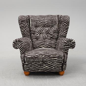 A lounge chair from OH Sjögren, second half of the 20th Century.