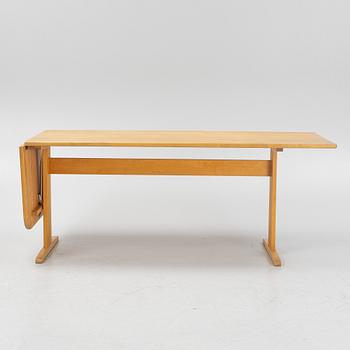 Stolar, 6 st, samt matbord, "Björka", Yngve Ekström, Stolab, 1900-talets andra hälft.