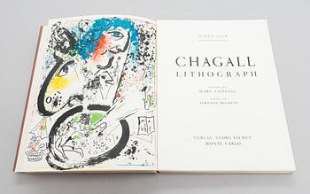 Bok, "Chagall lithographe", Marc Chagall, Fernand Mourlot, Frankrike, 1960.