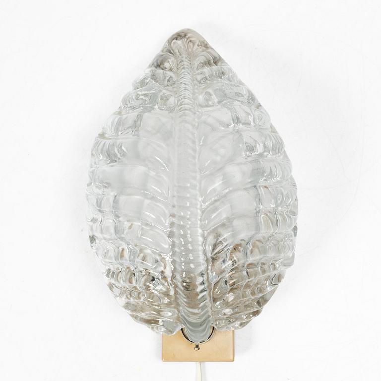 Fritz Kurz, Wall lamp, KD 924, Orrefors, 1950s/60s.