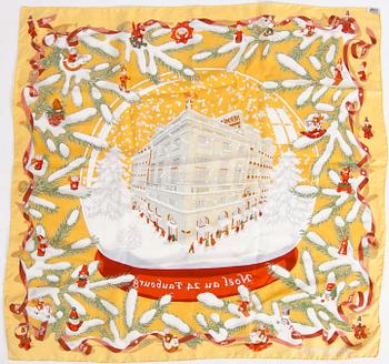 SCARF, "Noel au 24 Faubourg", Hermès.