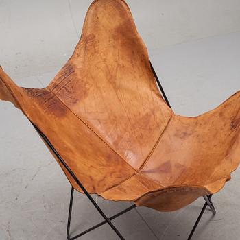 FLADDERMUSFÅTÖLJ, "Butterfly Chair". 1950-tal.