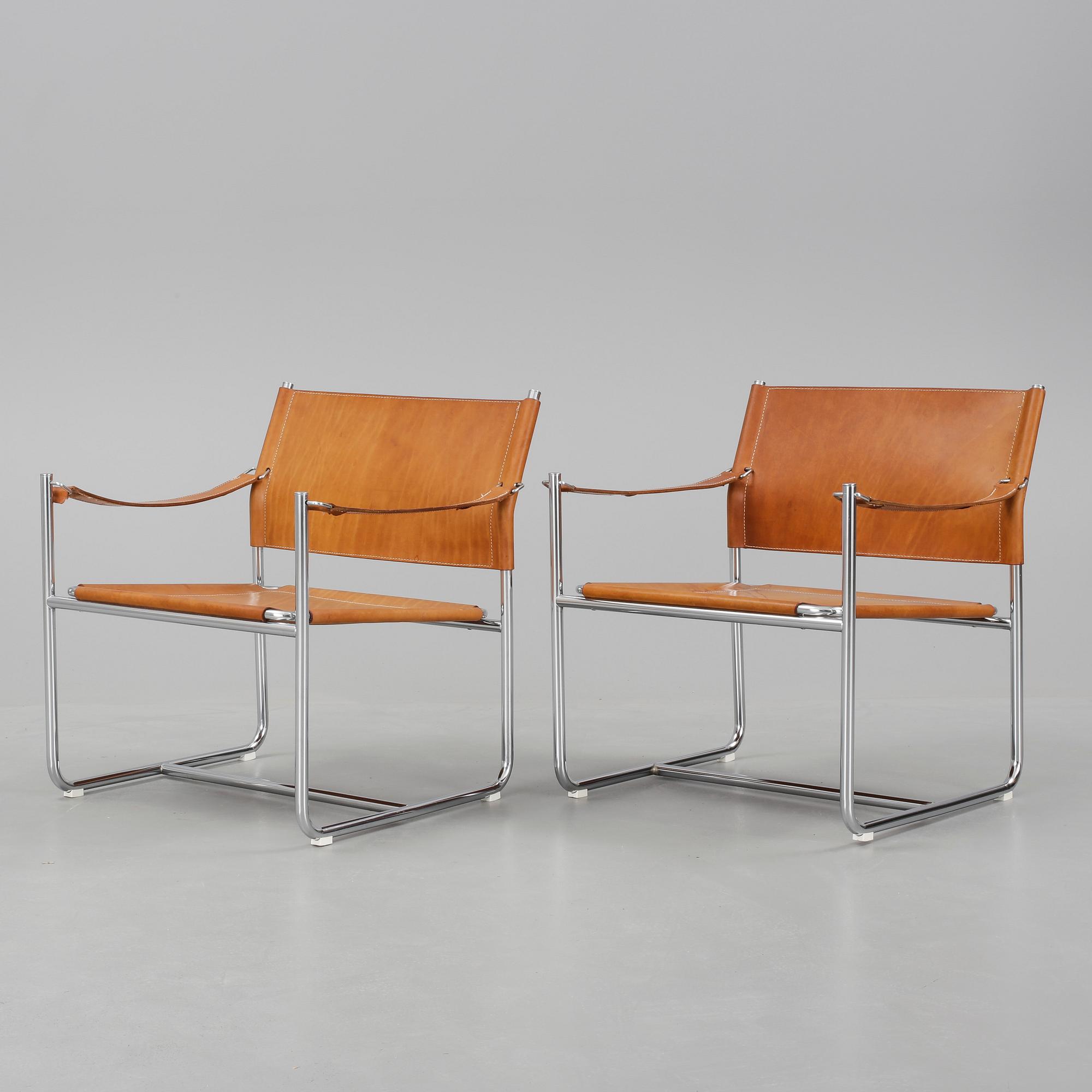 FÅTÖLJER, ett par, "Amiral", Karin Mobring för IKEA, 1971.