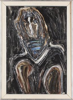 Wiking Svensson · WIKING SVENSSON, gouache, signerad.