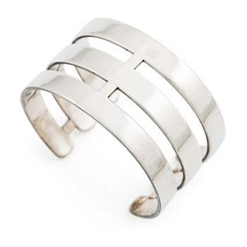 643. Sigurd Persson, a bracelet, silver, Stockholm 1973.