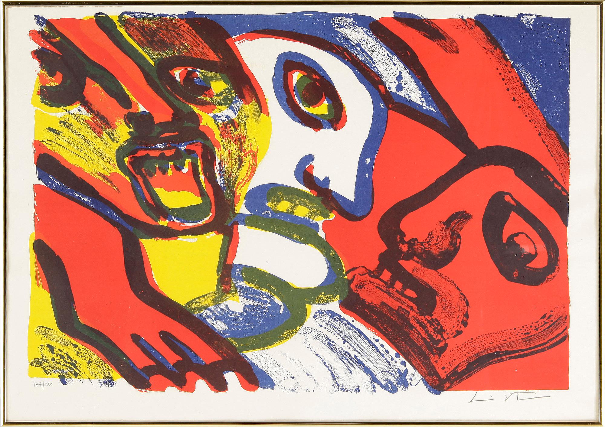 BENGT LINDSTRÖM, färglitografi, signerad och numrerad 177/250.