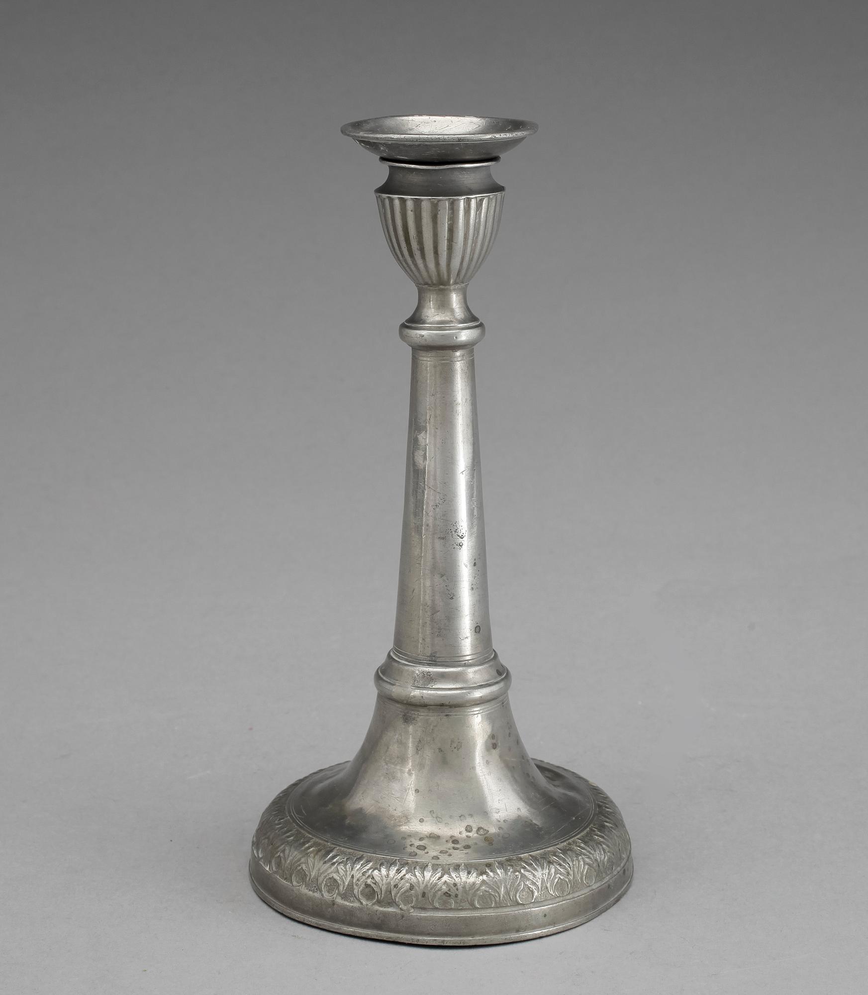 LJUSSTAKE, tenn, Sven Berglund, Malmö. 1811.