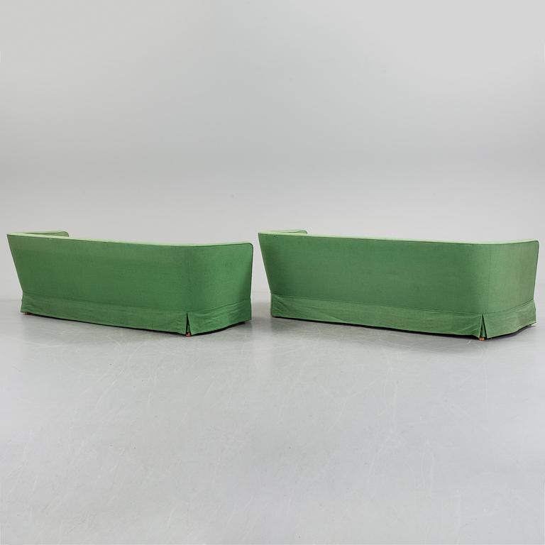ARNE NORELL, soffor, ett par, för Nordiska Kompaniet, 1960-tal.