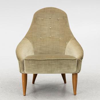 Kerstin Hörlin-Holmquist, Fåtölj, "Lilla Eva", ur serien "Paradiset", Nordiska Kompaniet, Nyköping, 1950/60-tal.