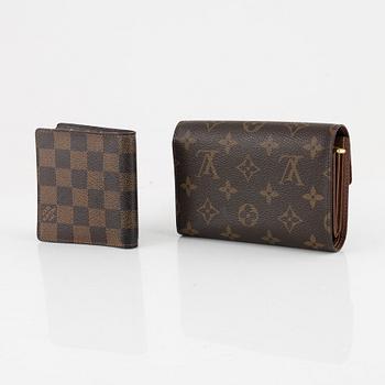 Louis Vuitton, plånböcker, 2 st, 2006-13.