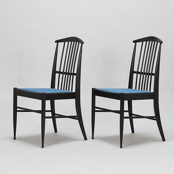 Kerstin Hörlin-Holmquist, a set of four  1970's 'Charlotte' chairs for Asko Finland.
