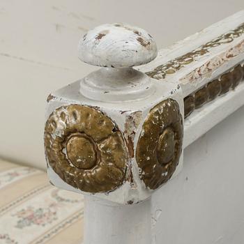 UTDRAGSSOFFA, sengustaviansk, omkring 1800.