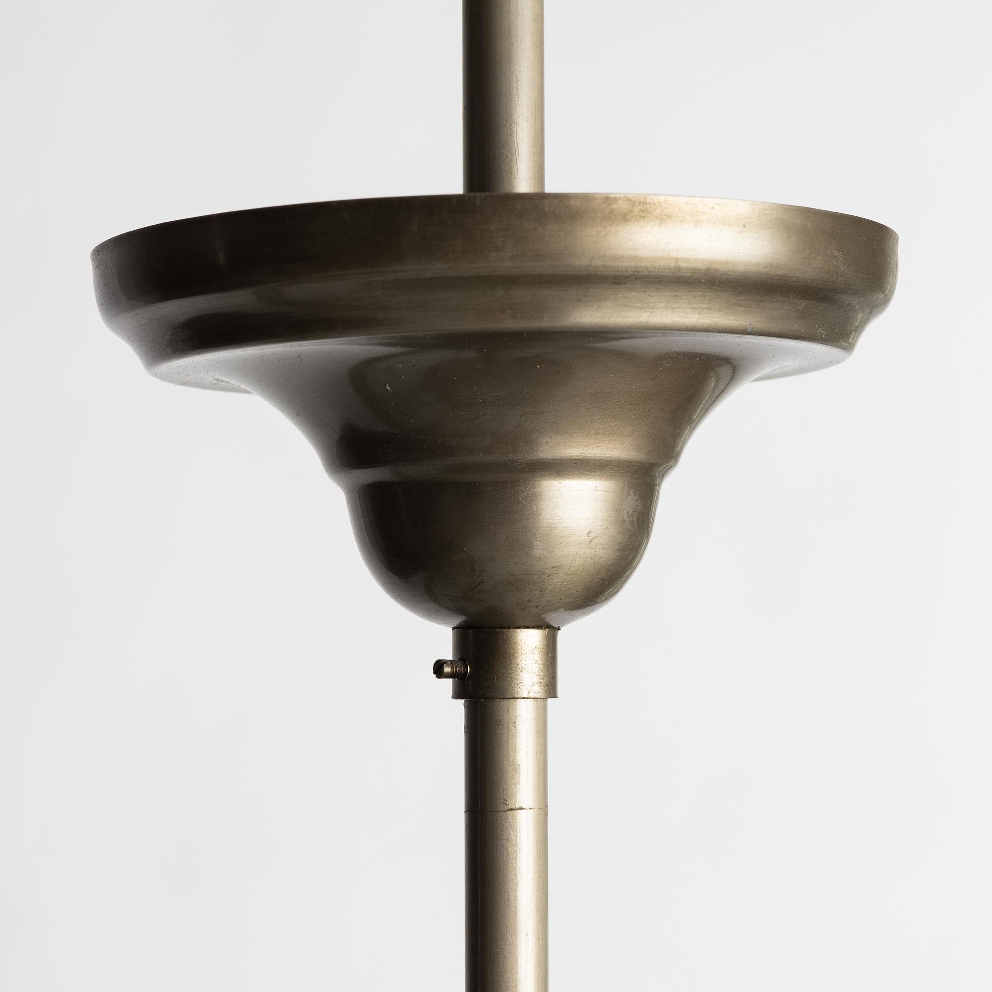 A 1920's/30's Swedish Grace ceciling lamp.