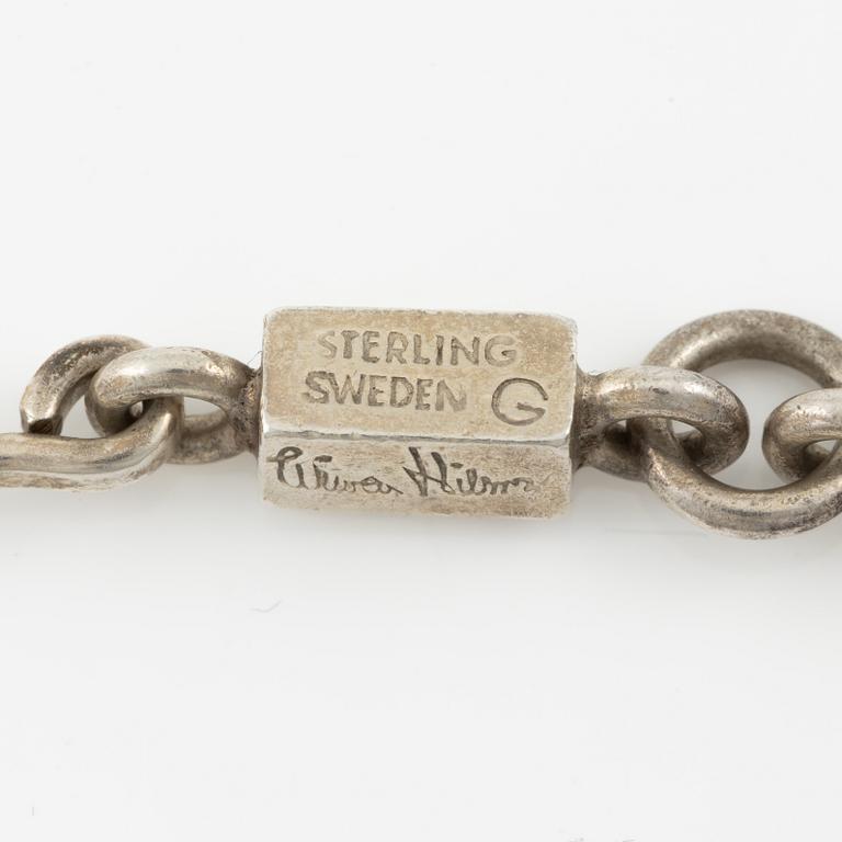 Wiwen Nilsson, collier, silver, Lund 1960.