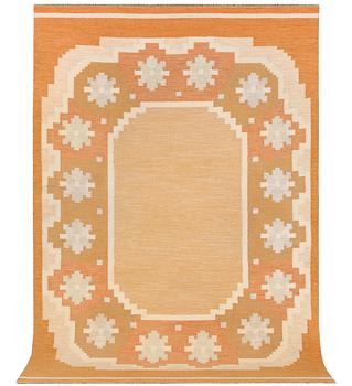 Anna-Johanna Ångström, a flat weave carpet, signed Å, Sweden, c. 309 x 198 cm.