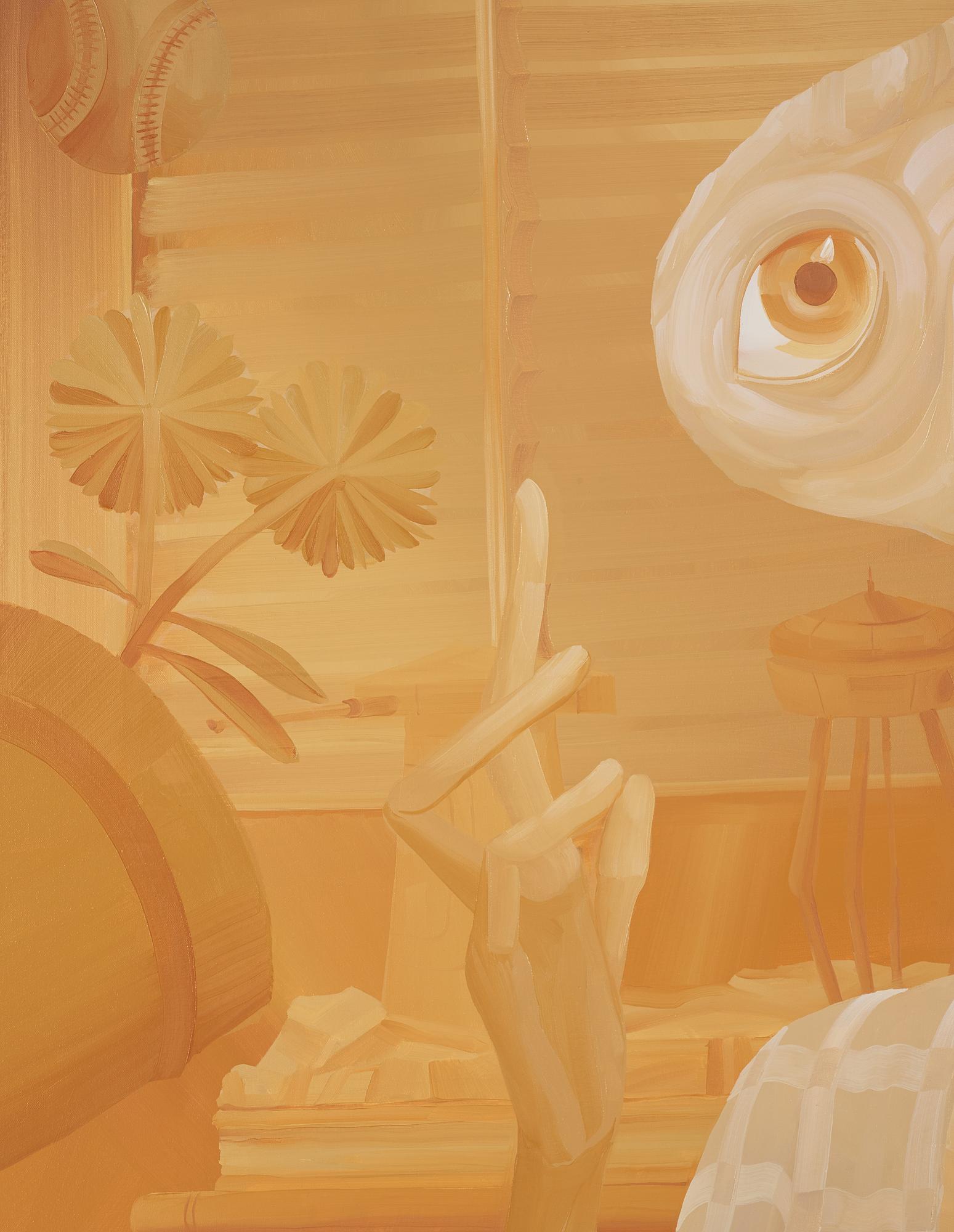 Gerald Davis, canvas signed and dated 2006 verso.