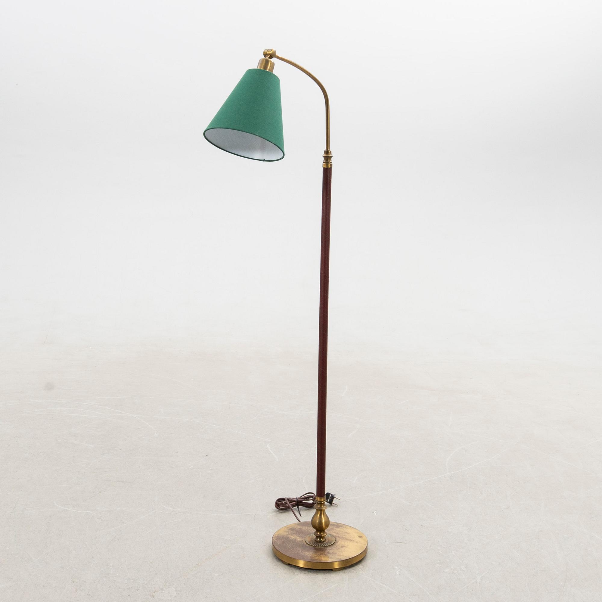 Einar Bäckströms Metallvarufabrik, Floor lamp, model "511", mid-20th century.