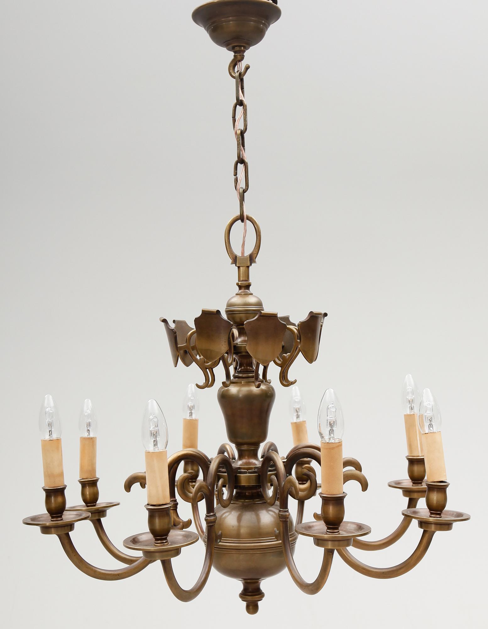 LJUSKRONA, barockstil, 1900-talets mitt.