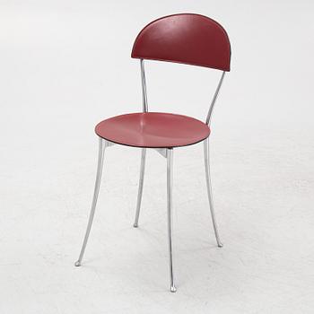 Enzo Mari, stolar, 4 st, "Tonietta", Zanotta, Italien.