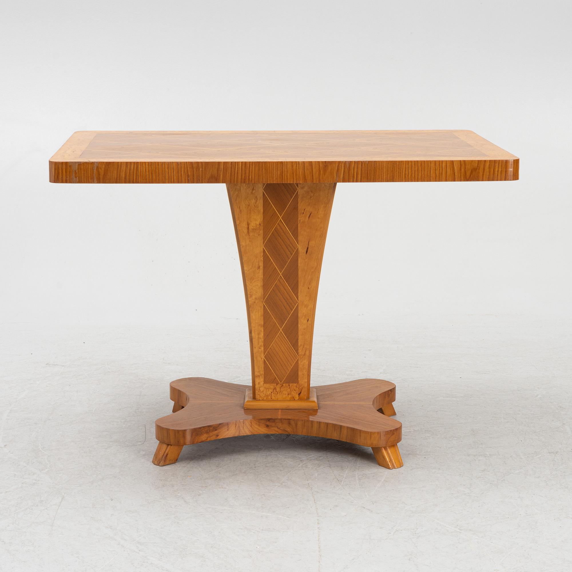 Soffbord, Swedish Modern, 1900-talets första hälft.