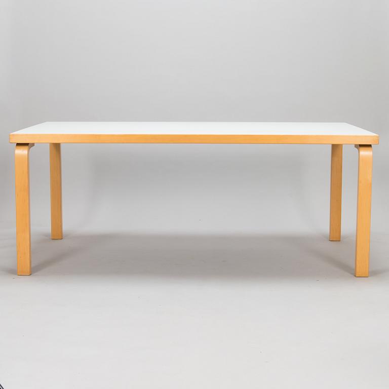 Alvar Aalto, a late 20th century '83' table for Artek.