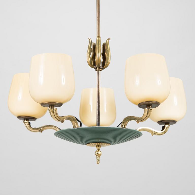 Paavo Tynell, taklampa, modell 1374 för Taito 1930/1940-tal.