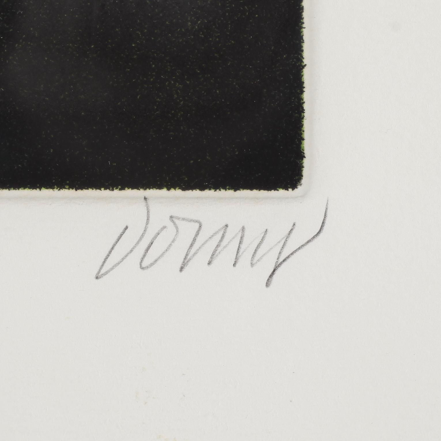 BERTRAND DORNY, 2 st, färglitografier, signerade, numrerade 1/30.