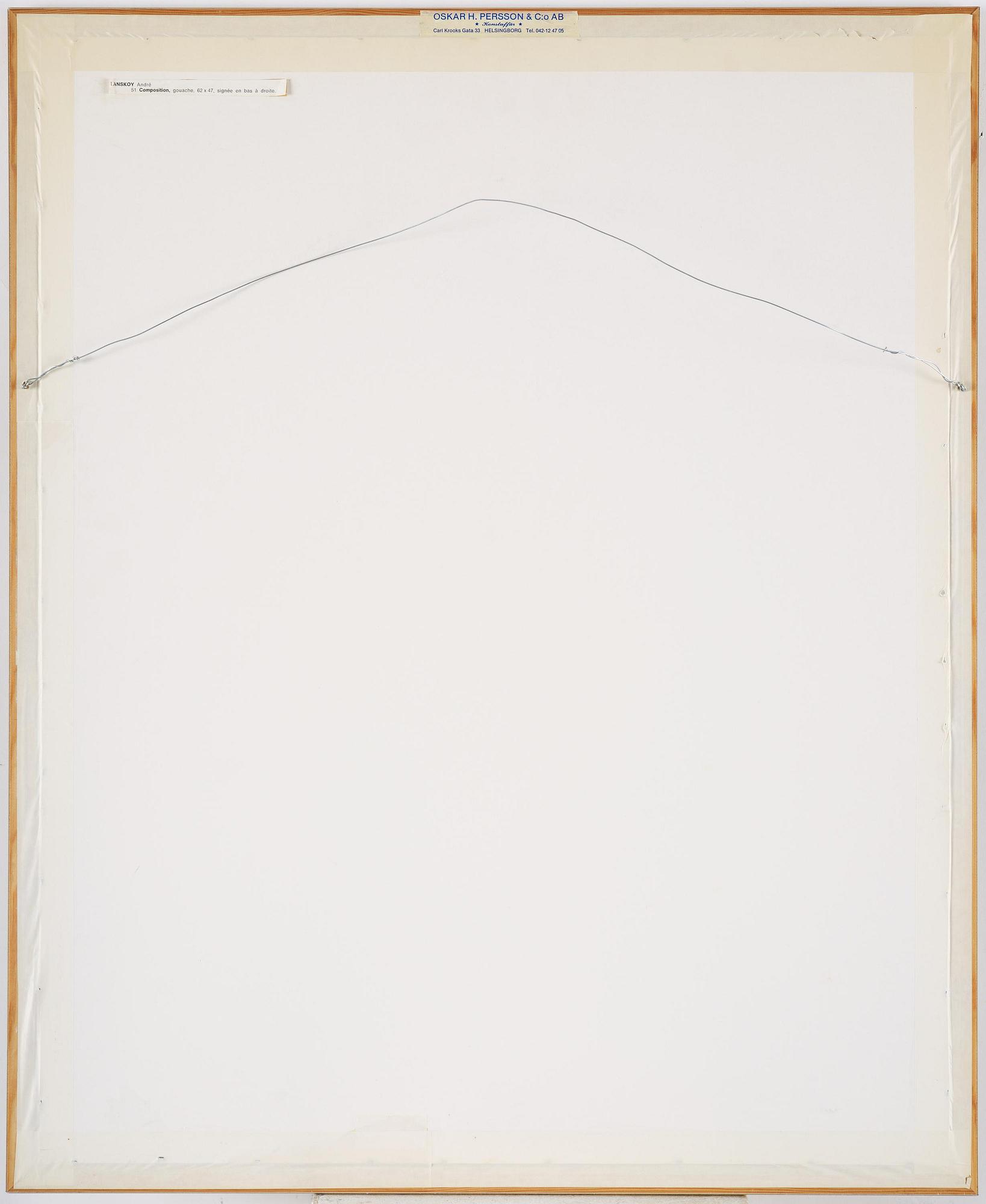 André Lanskoy, Composition.