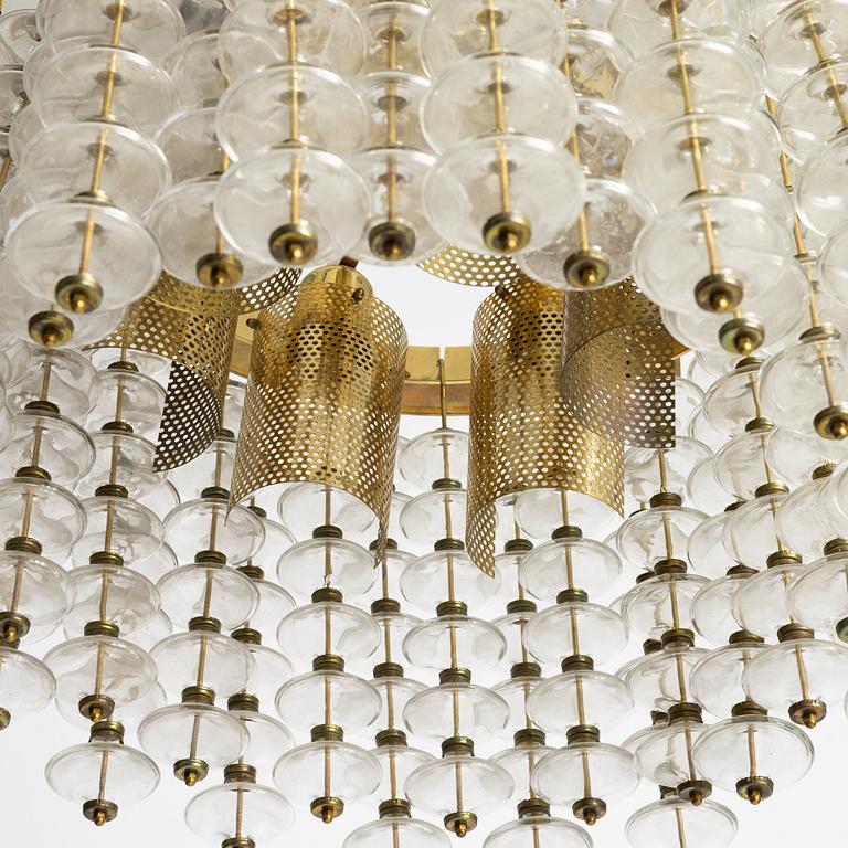 Hans-Agne Jakobsson, an "Estrella" ceiling lamp model T 580, Hans-Agne Jakobsson AB, Markaryd, 1960s-70s.