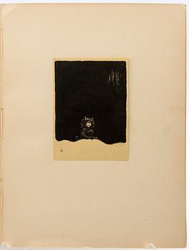 John Bauer, "Troll" ten lithographs in a folder.