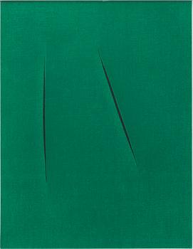 Lucio Fontana, "Concetto Spaziale".
