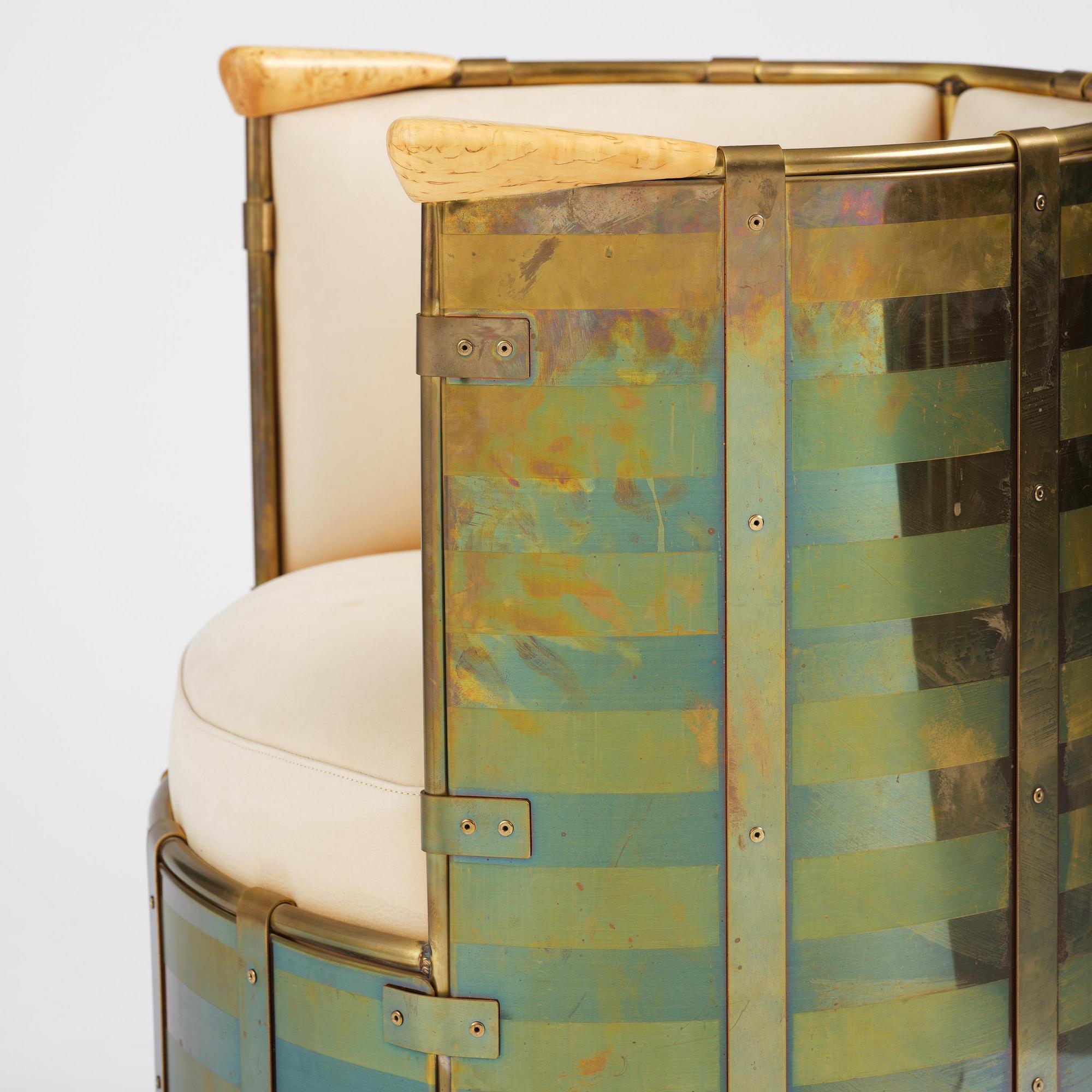 Mats Theselius, fåtölj, "El Dorado", ed. 80/360, Källemo, Värnamo, efter 2002.