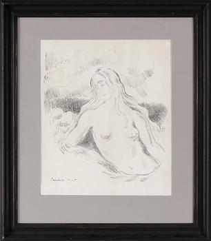 Gösta Sandels · GÖSTA SANDELS, Litografi på papper, Signerad och daterad 1915 i plåten