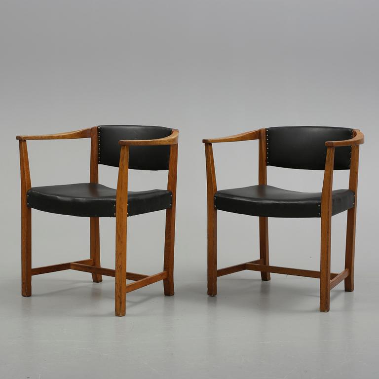 KARMSTOLAR, 2 st, 1950-/60-tal.
