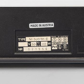 Videocassette recorder, 'VCR N1500"', Austria.