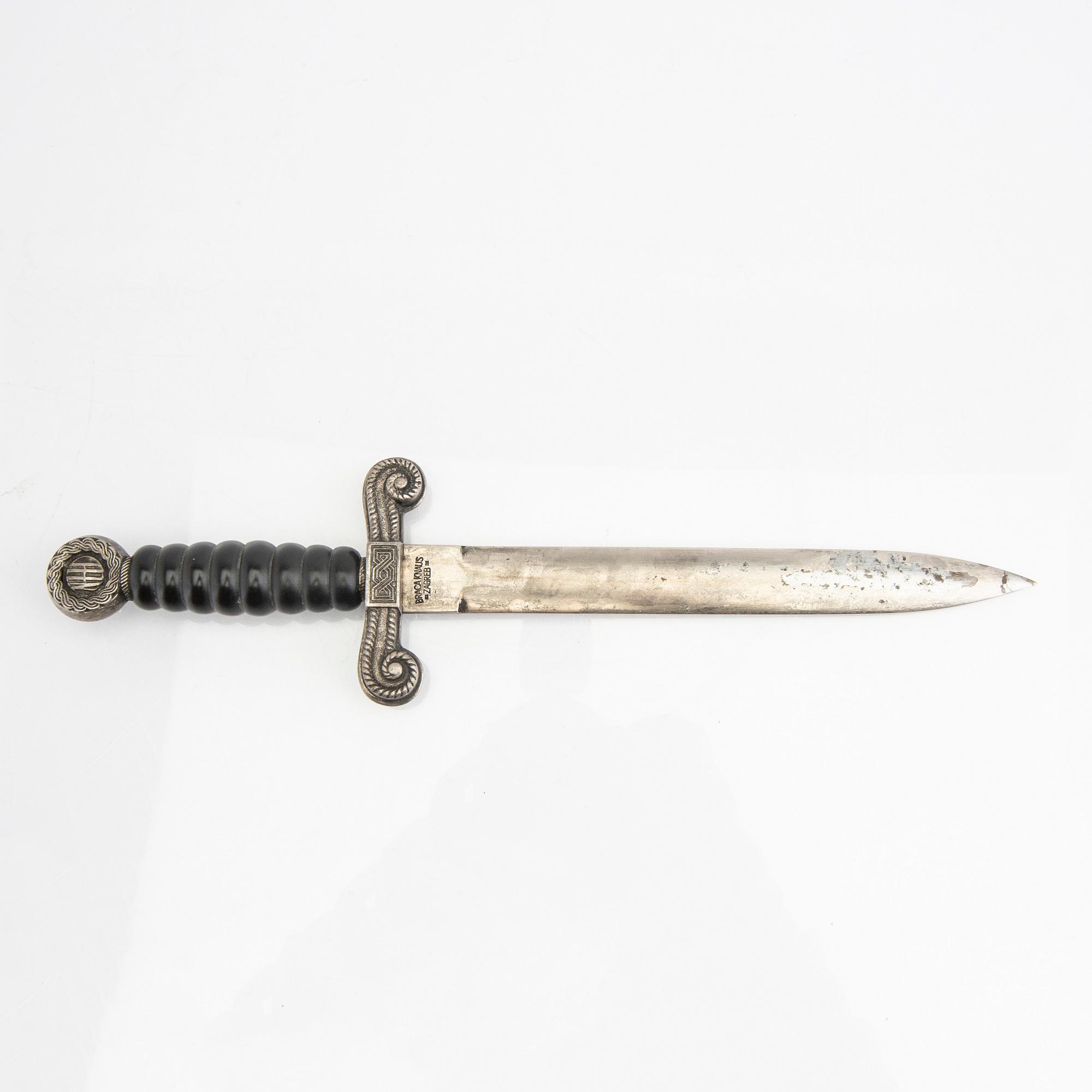A Croatian dagger, Knaus Br Zagreb, early 1940s / mid.