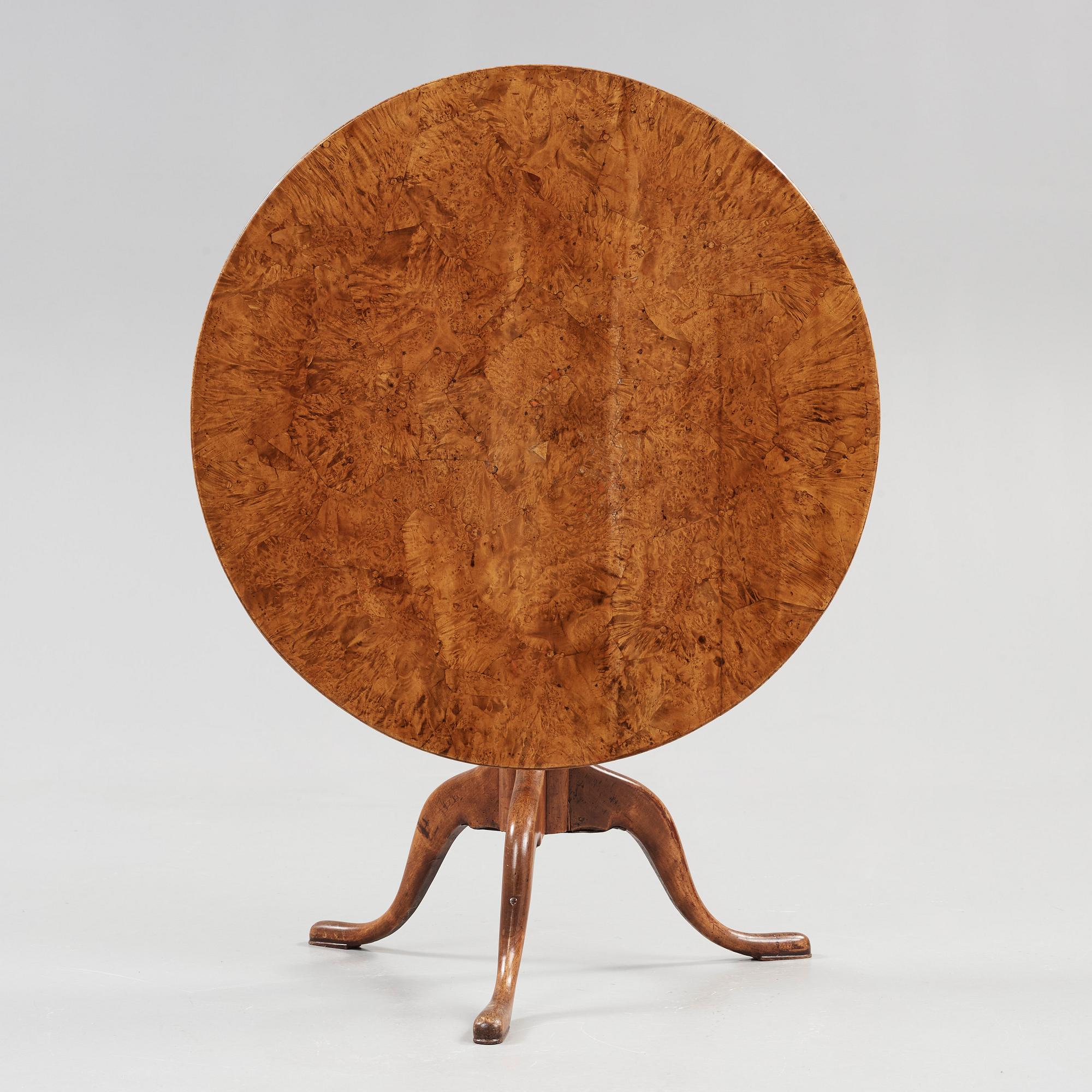 FÄLLBORD, Jacob Sjölin, (mästare i Köping och Kungsör 1767-1785).