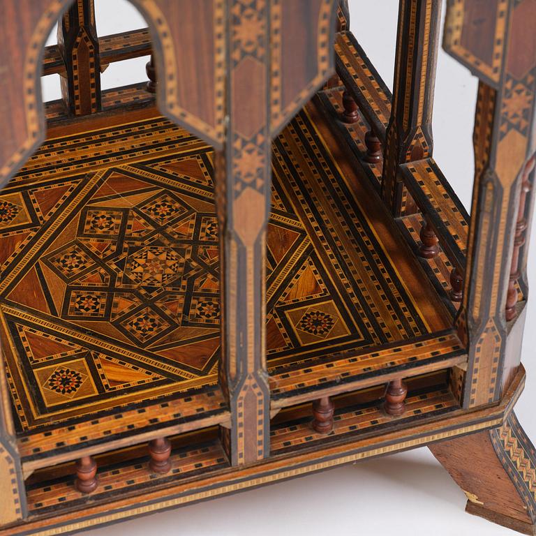 Spelbord, Damaskus Syrien, omkring år 1900.