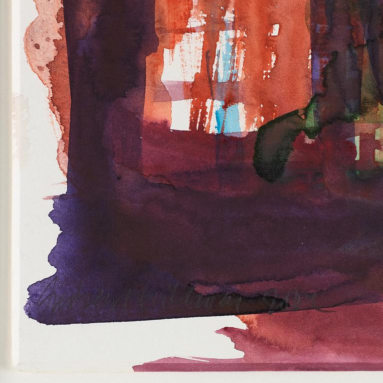 ANDREAS ERIKSSON, watercolour, signed and dated 2004.