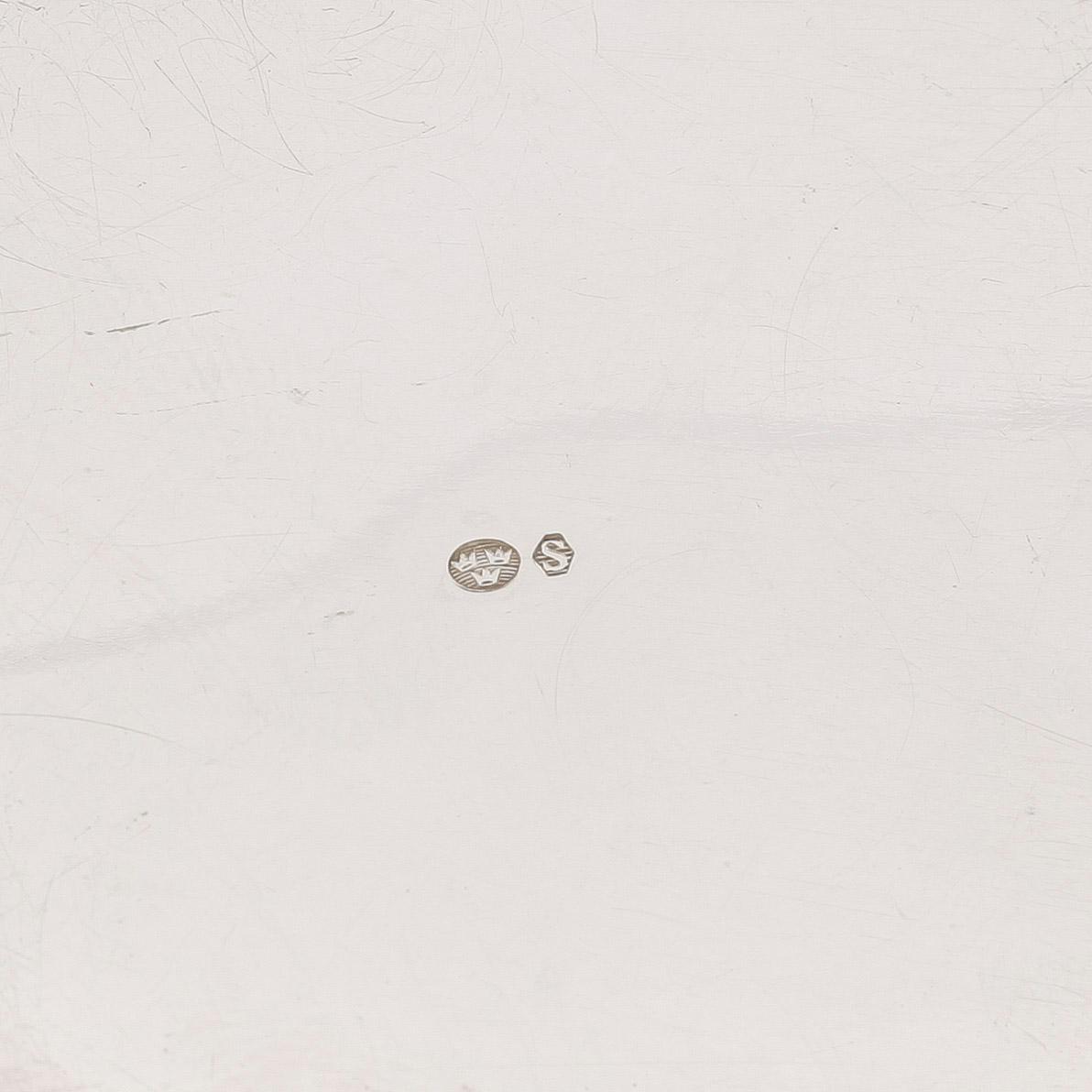 PARTI SILVER, 8 delar, silver, bland annat Tyskland och Sverige, 1900-tal. Vikt ca 289g.