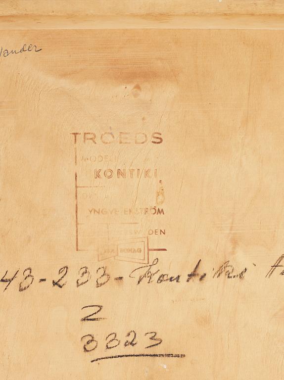 MATGRUPP, 5 delar, "Kontiki", Troeds, design Yngve Ekström.