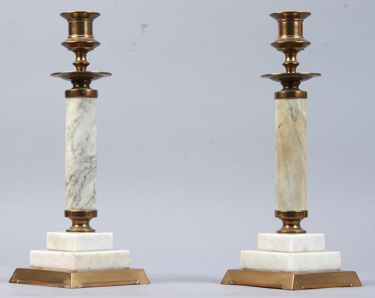 LJUSSTAKAR, 1 par, 1900- talets första del.