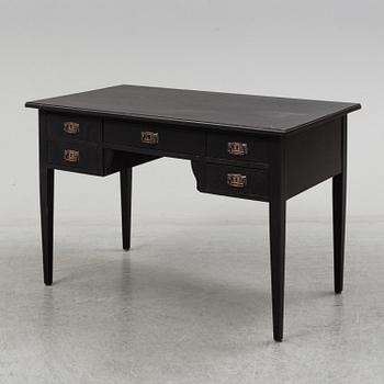 A painted desk, early 20th Century.